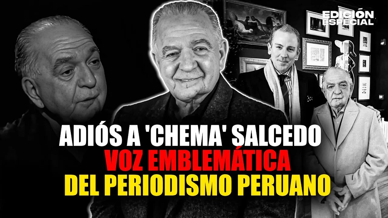 Reproducir: #EnVivo 'Chema' Salcedo: periodista falleció a los 79 años tras su lucha contra el cáncer