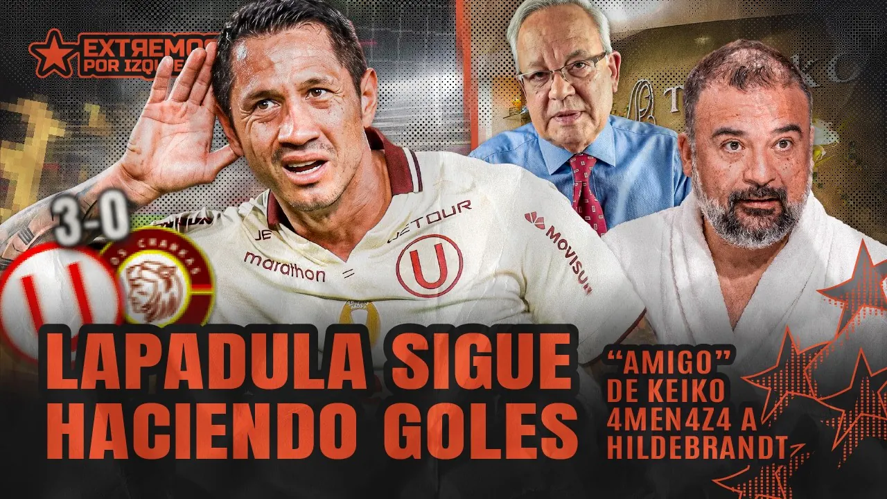 Reproducir: ¿LAPADULA DARÁ EL CLAUSURA A LA U? ¿COMPAÑERE DE KEIKO ENJUCIARÁ AL TIO HILDEBRANDT?