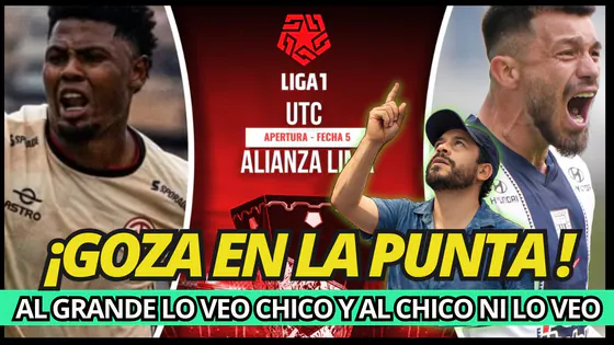 UTC VS. ALIANZA LIMA - REACCIÓN DE HINCHAS : CARCAMAN EN LA NARRACIÓN - HDC