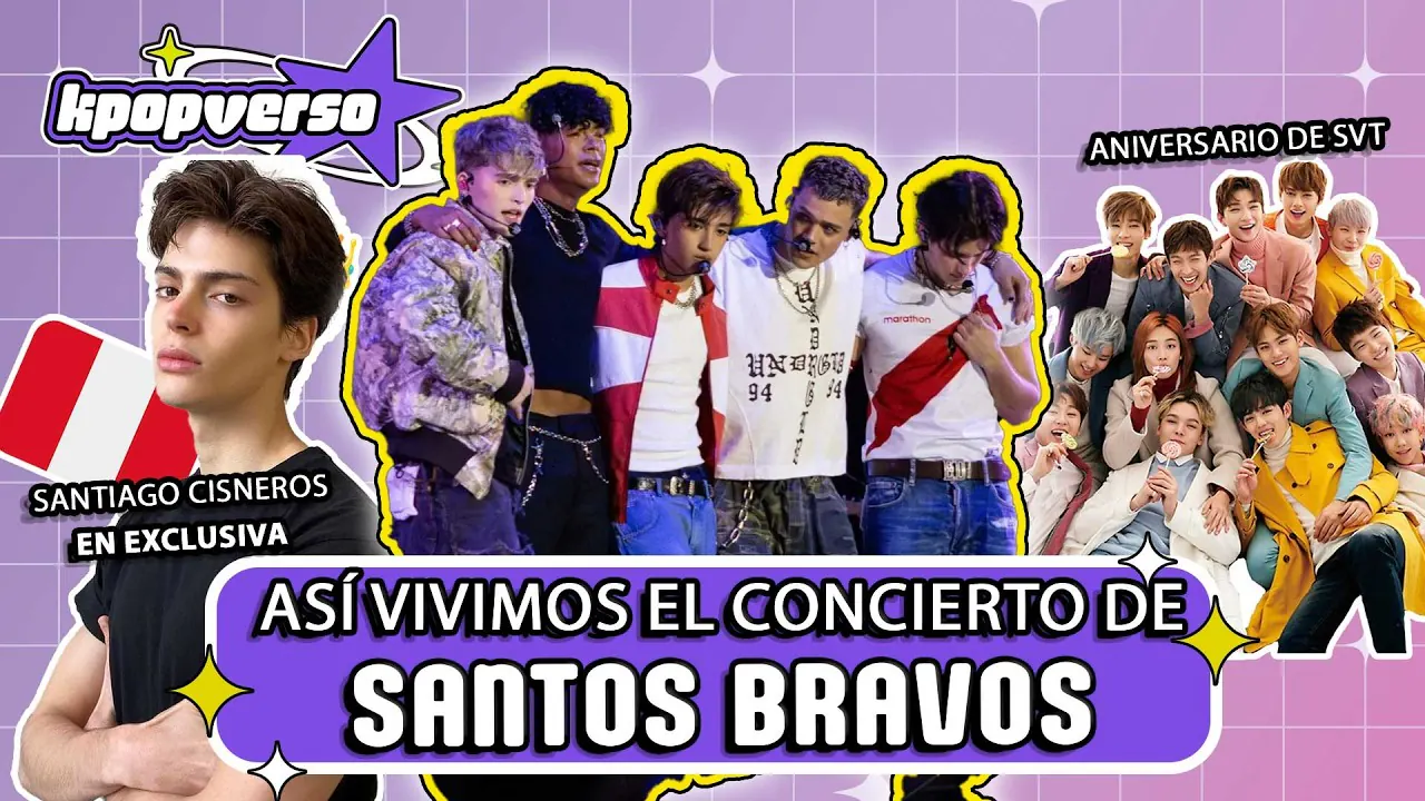 Reproducir: ¡Lo que NO SE VIO de la entrevista de SANTOS BRAVOS! Invitado: SANTIAGO CISNEROS😱 | #Kpopverso