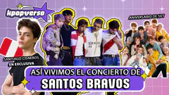¡Lo que NO SE VIO de la entrevista de SANTOS BRAVOS! Invitado: SANTIAGO CISNEROS | #Kpopverso