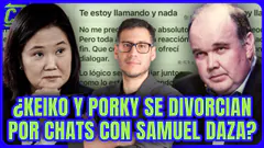 LOS REVELADORES CHATS ENTRE LÓPEZ ALIAGA Y SAMUEL DAZA | #ContraAtaque 24/09