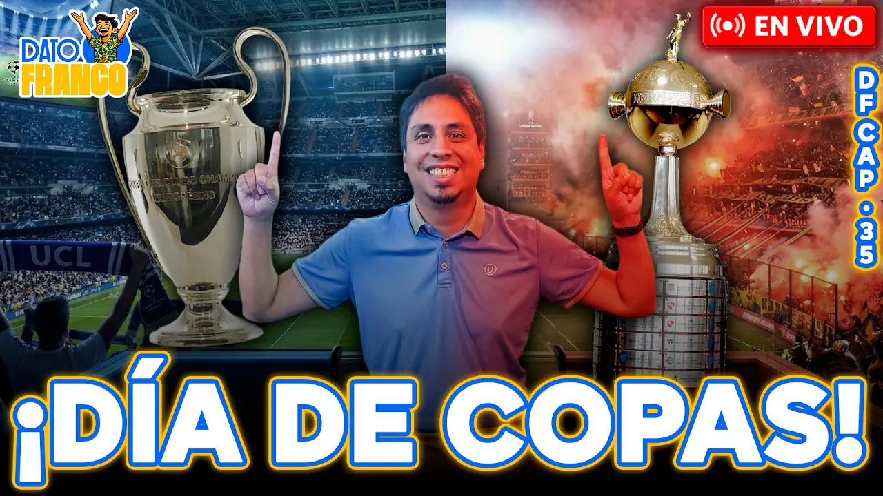 Reproducir: 🔥⚽ #ENVIVO | ¡NOS HACEMOS MILLONARIOS CON LA CHAMPIONS Y LA LIBERTADORES! #DATOFRANCO