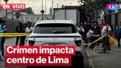 Hombre es ultimado a plena luz del día en centro de Lima | #EnVivoLR