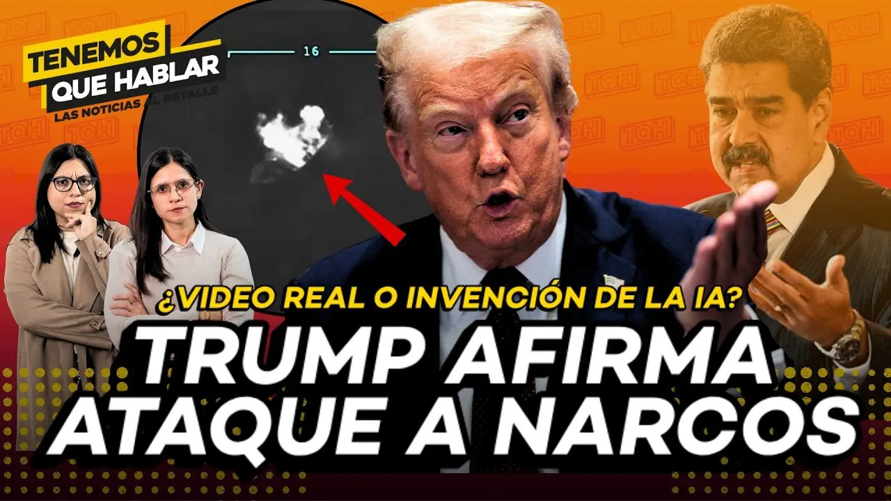 Reproducir: 🔴 Venezuela tacha de 'fraude' ataque de EE.UU. a embarcación 'narco' en el Caribe | TQH EN VIVO