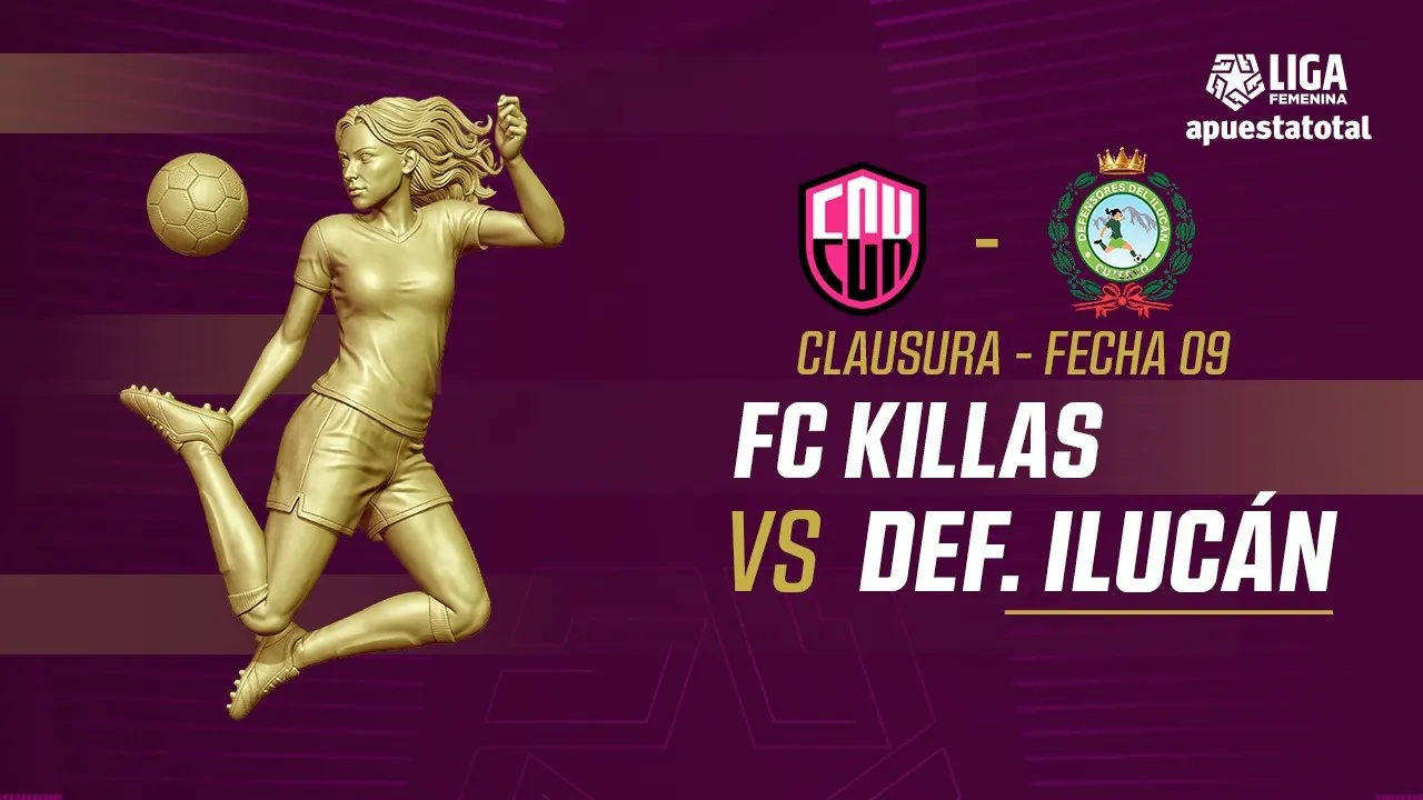 Reproducir: 🔴 EN VIVO | F.C. KILLAS VS DEF. ILUCÁN | LIGA FEMENINA | CLAUSURA FECHA 9