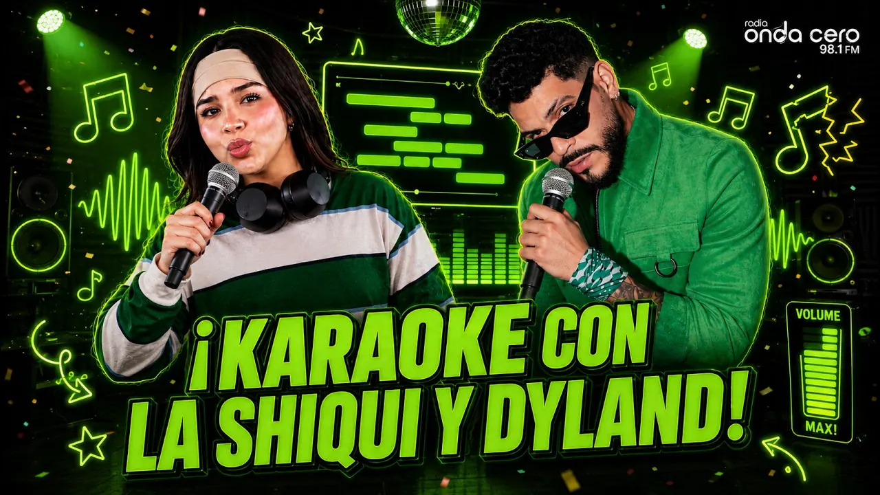 Reproducir: 🎤🐓¡KARAOKE CON LA SHIQUI Y DYLAND! - LATINA FOREVA - RADIO ONDA CERO