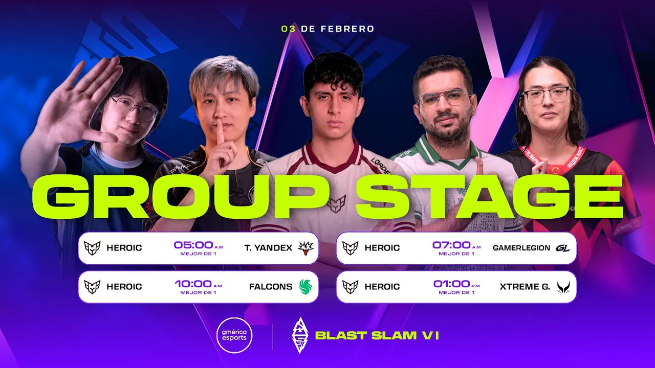 Reproducir: HEROIC vs YANDEX | BLAST Slam VI: Group Stage