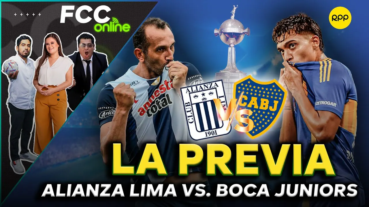 Reproducir: #ENVIVO ALIANZA LIMA VS. BOCA JUNIORS: ¡BLANQUIAZULES QUIEREN DAR EL GOLPE EN CASA! #FCCONLINE