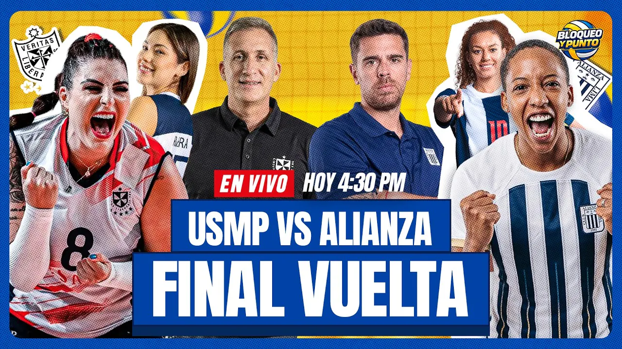 Reproducir: 🔴 EN VIVO: USMP VS ALIANZA FINAL VUELTA DE VÓLEY | 🏐 BLOQUEO Y PUNTO