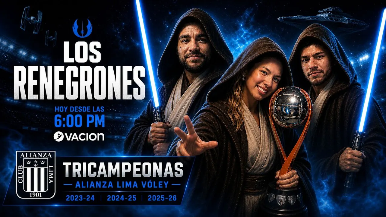 Reproducir: LOS RENEGRONES x OVACIÓN | ¡#ALIANZALIMA VOLEY ES TRICAMPEÓN! | EL EQUIPO DE GUEDE SIGUE EN RACHA