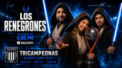 LOS RENEGRONES x OVACIÓN | ¡#ALIANZALIMA VOLEY ES TRICAMPEÓN! | EL EQUIPO DE GUEDE SIGUE EN RACHA