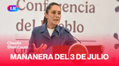 CLAUDIA SHEINBAUM en la MAÑANERA de HOY 3 de julio de 2025 | #EnDirectoLR