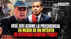 #EnVivo José Jerí asume la presidencia en medio de intento de atentado contra 'Porky'