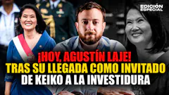 #EnVivo Agustín Laje tras su llegada como invitado de keiko fujimori a la investidura presidencial