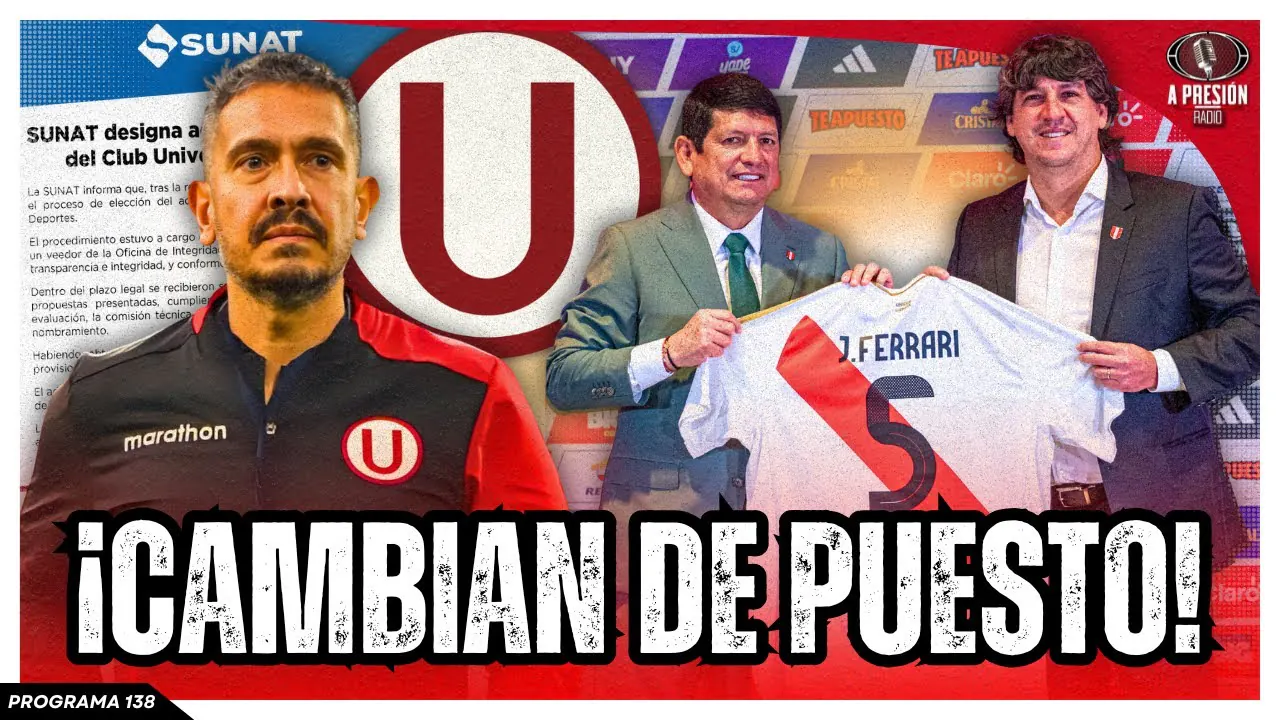 Reproducir: ¡Lozano PRESENTA a Ferrari en la FPF, Velazco DESIGNADO por la SUNAT!