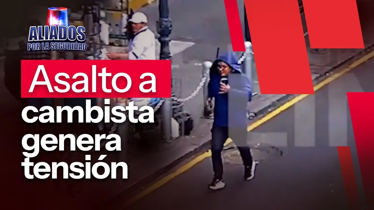 Reproducir: Asalto a cambista genera tensión en el Centro de Lima | "Aliados por la seguridad" EN VIVO
