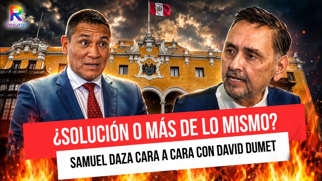 Reproducir: ¿SOLUCIÓN O MÁS DE LO MISMO? SAMUEL DAZA CARA A CARA CON DAVID DUMET🔥