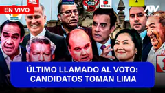 Fe de Erratas: EL ÚLTIMO LLAMADO AL VOTO: CANDIDATOS TOMAN LIMA Y REGIONES - ATV+