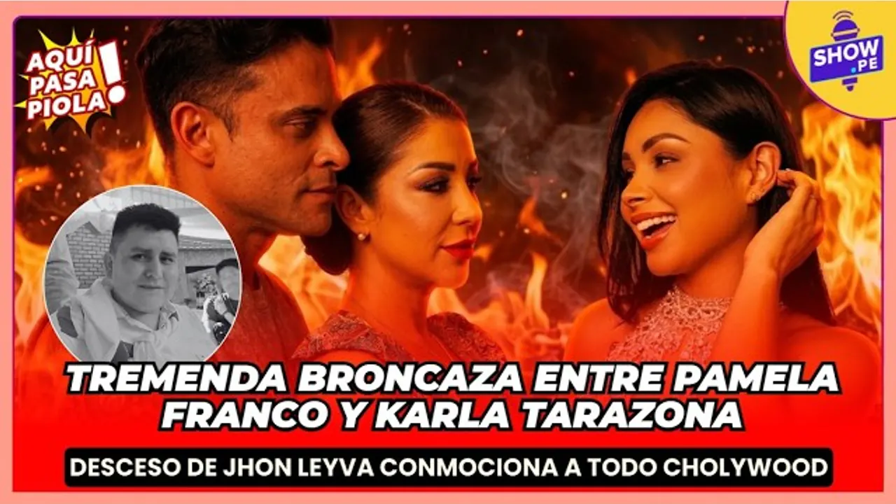 Reproducir: BRONCAZA ENTRE PAMELA FRANCO Y KARLA TARAZONA🔥🔥