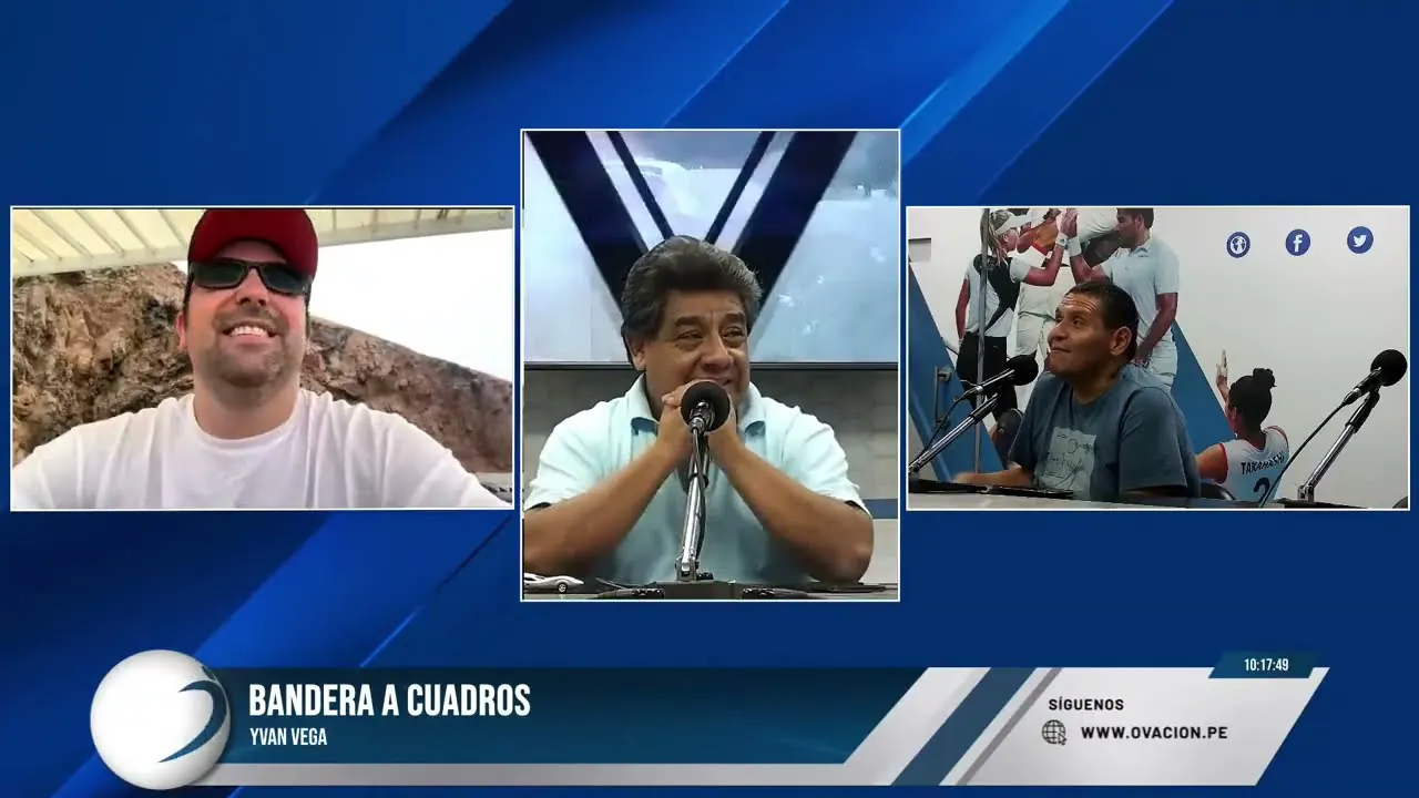 Reproducir: BANDERA A CUADROS EN VIVO POR RADIO OVACION