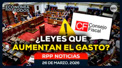 EN VIVO: ¿LEYES DEL CONGRESO AUMENTAN GASTO? | TRANSFERENCIA DE MINEM A PETROPERÚ #ECONOMIAXTODOS