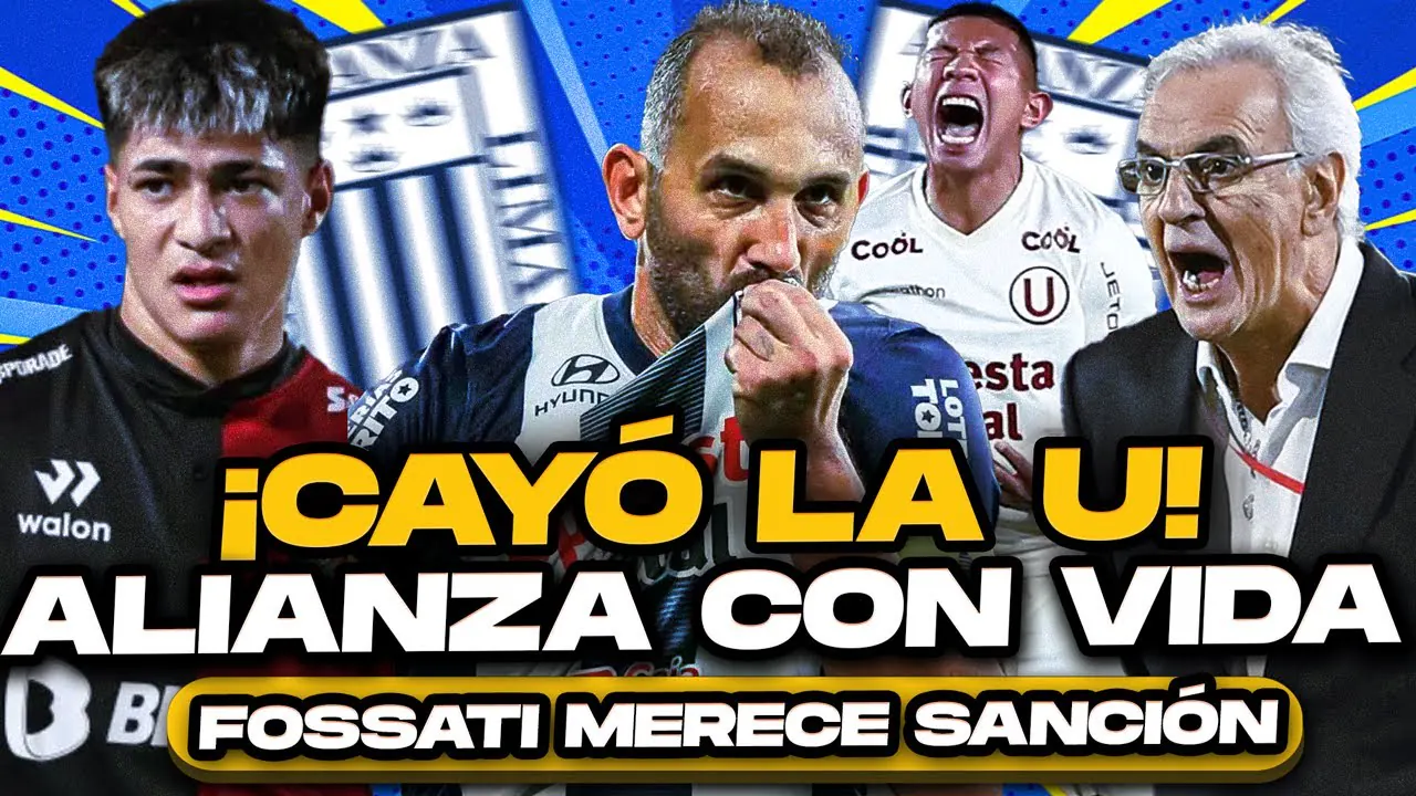 Reproducir: Alianza Lima sigue con vida | ¡La U y Fossati merece sanción!