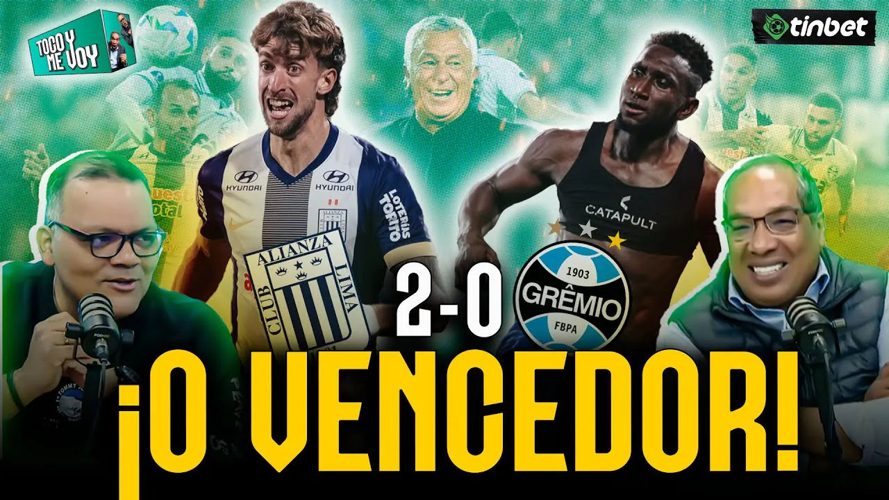 Reproducir: #ENVIVO 🔴ALIANZA LIMA DOMINÓ A GREMIO Y LO VENCIÓ EN LA COPA SUDAMERICANA #TOCOYMEVOY