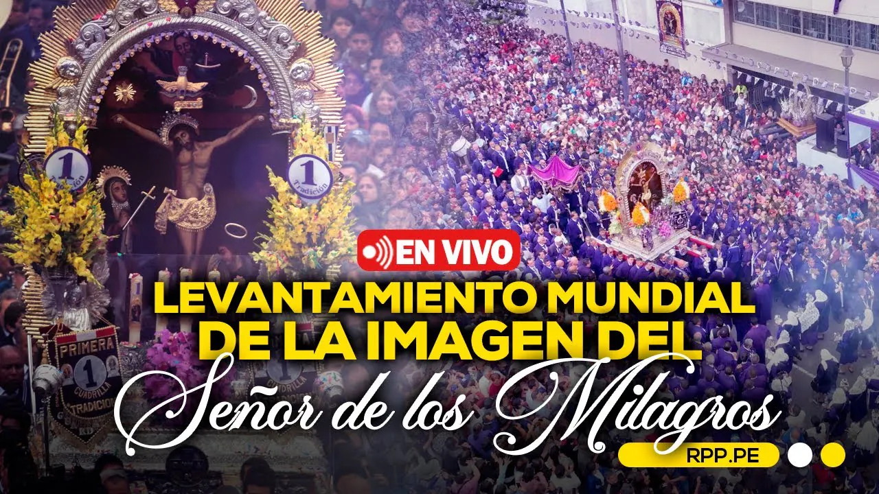 Reproducir: 🟣🙏 #ENVIVO | SEÑOR DE LOS MILAGROS: Levantamiento Mundial 04/10/25 #RPPESPECIALES