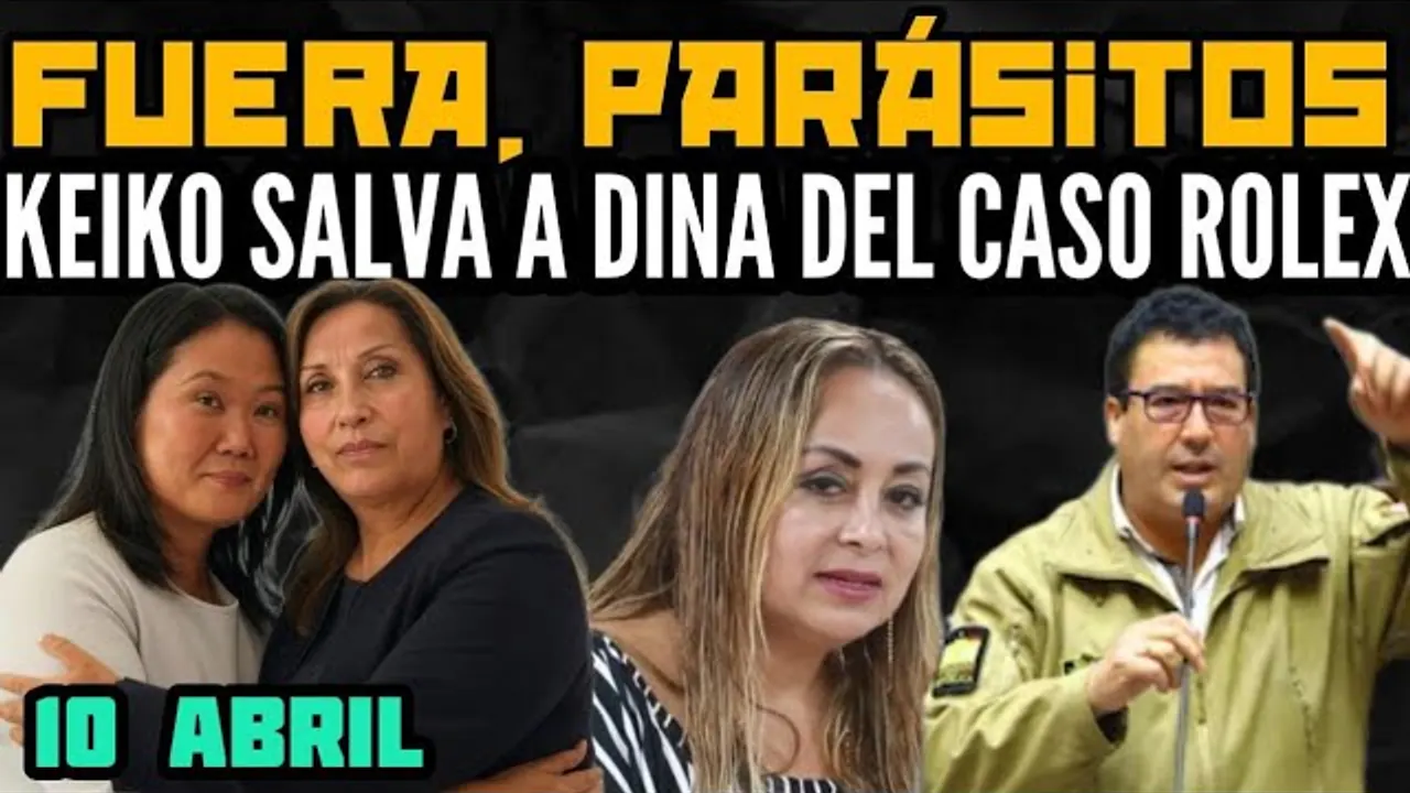Reproducir: KEIKO BLINDA A BOLUARTE DEL CASO ROLEX / PARO TRANSPORTE CONTRA DIKTADURA / SERENOS ARM4D0S - 10 ABR
