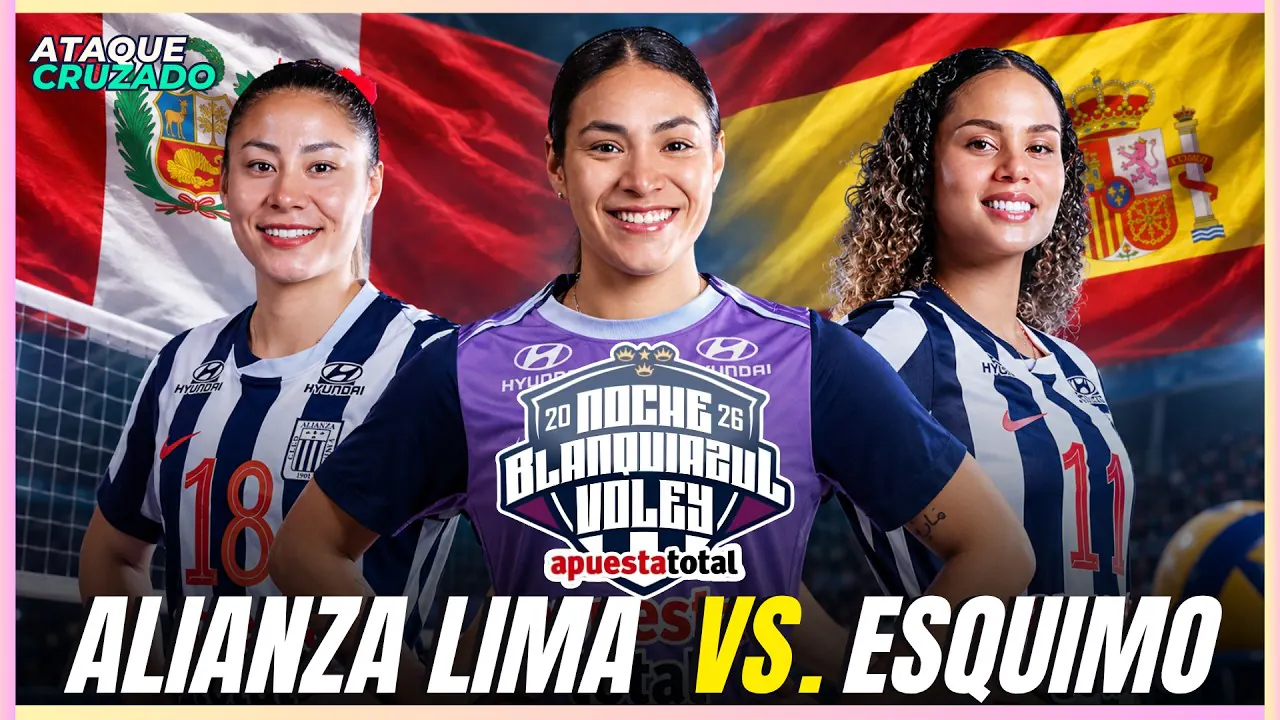 Reproducir: ¡NOCHE BLANQUIAZUL! ALIANZA LIMA VS ESQUIMO: REACCIONAMOS A TODO EL PARTIDAZO EN ATAQUE CRUZADO 🏐🔥