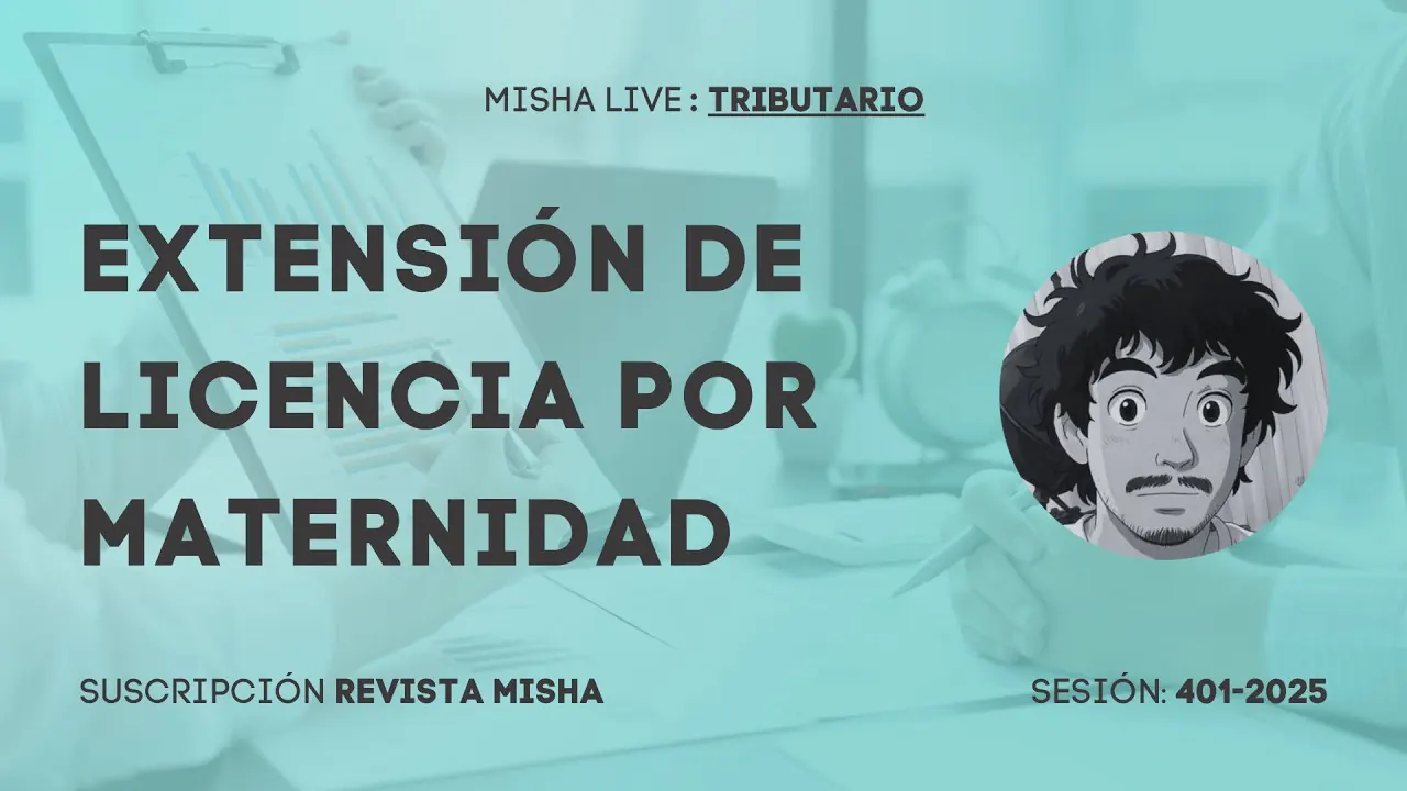 Reproducir: EXTENSION DE LICENCIA POR MATERNIDAD