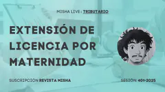 EXTENSION DE LICENCIA POR MATERNIDAD