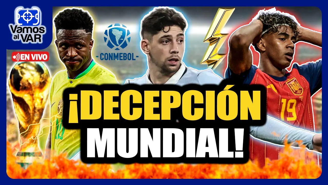 Reproducir: EN VIVO⚡Sudamérica no despega: Uruguay, Paraguay, Ecuador y Brasil dejan dudas en el Mundial | RPP