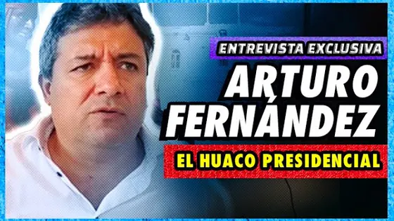 #EnVivo Arturo Fernández en exclusiva: “¡Seré el Huaco Presidencial del Perú!”