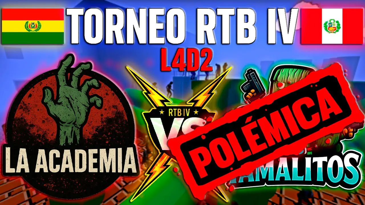 Reproducir: TORNEO RTB IV LEFT 4 DEAD 2 | La Academia VS Los Tamalitos | Bolivia VS Perú | ELIMINACIÓN |
