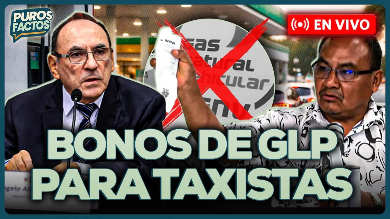 Reproducir: 🚨 #ENVIVO | ¡GOBIERNO ANUNCIA BONOS DE GLP PARA TAXISTAS ANTE CRISIS! #PUROSFACTOS #FEEG2026