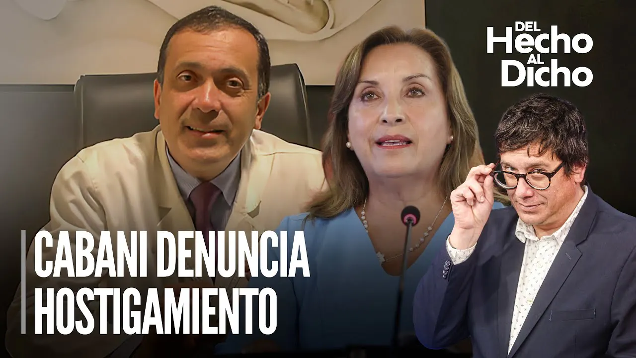 Reproducir: ¿DINA BOLUARTE amenaza a MARIO CABANI? Esto fue lo que dijo | Del Hecho Al Dicho con Jaime Chincha