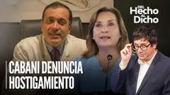 ¿DINA BOLUARTE amenaza a MARIO CABANI? Esto fue lo que dijo | Del Hecho Al Dicho con Jaime Chincha