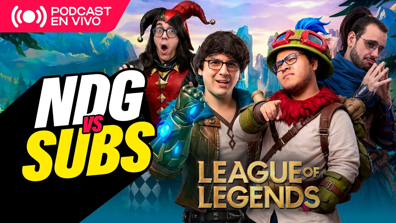 Reproducir: NDG VS. SUSCRIPTORES: Edición ARAM en League of Legends | EN VIVO