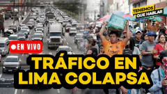 Tráfico vehicular se desborda por Navidad: panorama desde tres puntos de Lima | TQH EN VIVO
