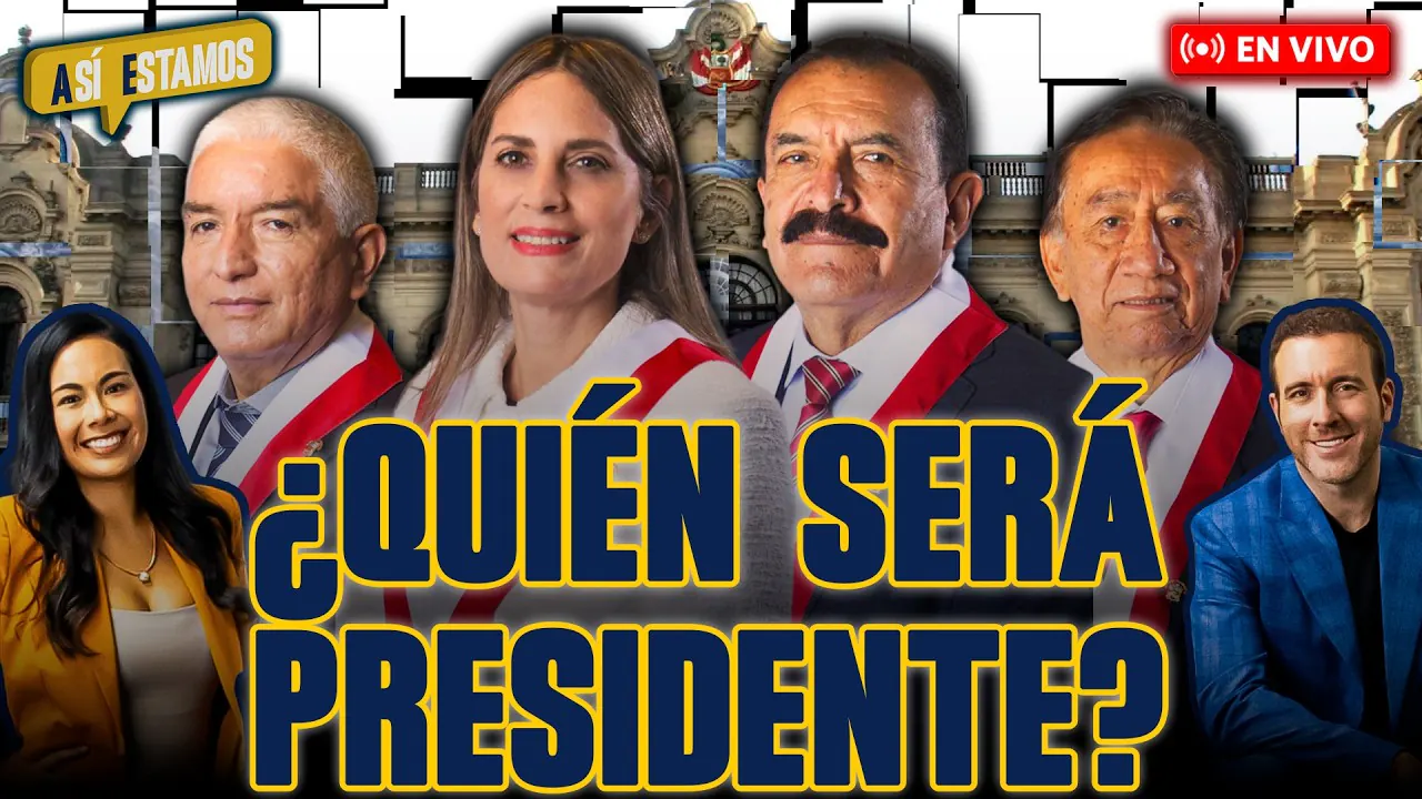 Reproducir: 🚨 #ENVIVO | 4 CANDIDATOS BUSCAN SUCEDER A JERÍ ¿QUIÉN SERÁ NUESTRO NUEVO PRESIDENTE? #ASÍESTAMOS