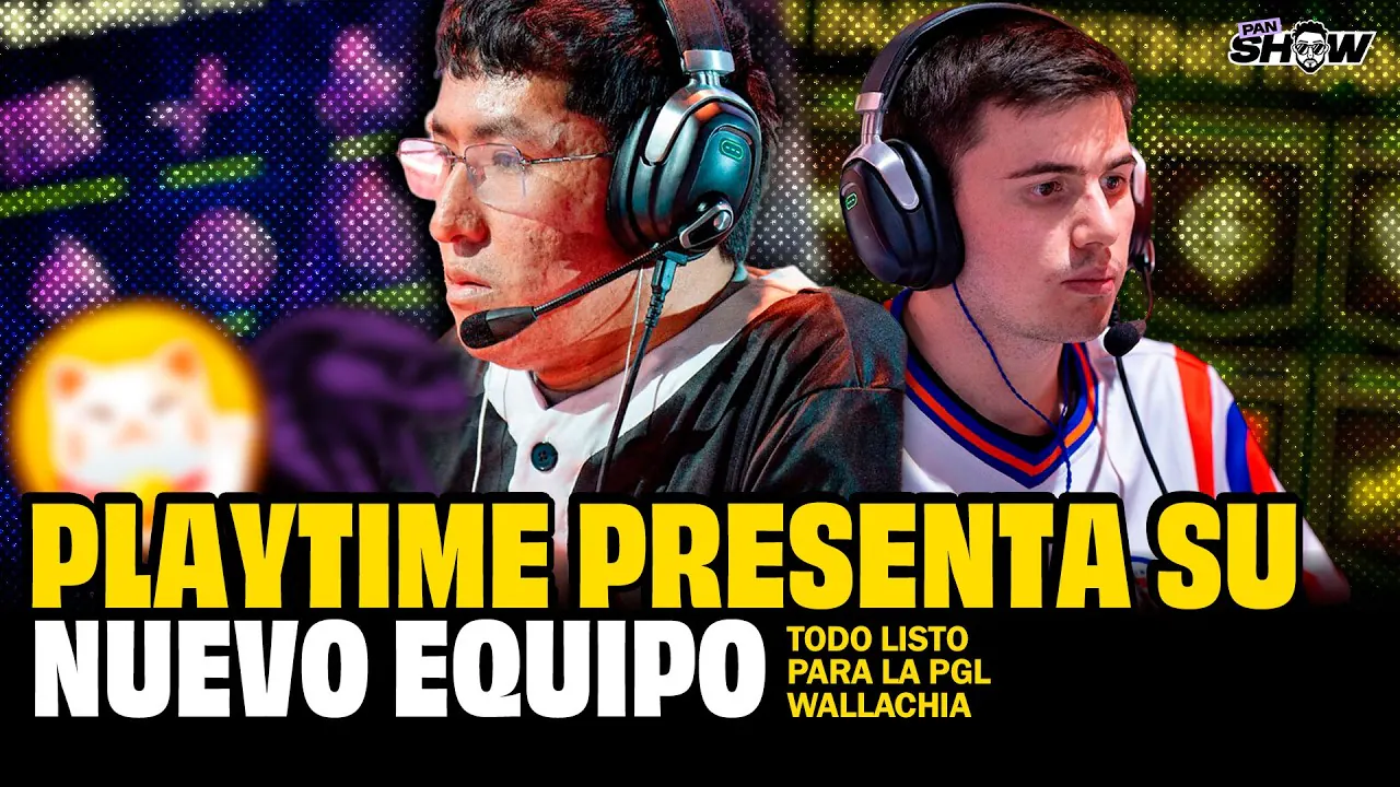 Reproducir: DOTA 2: PLAYTIME PRESENTA SU ROSTER PARA PGL WALLACHIA #9 y NUEVOS ROSTERS CONFIRMADOS - Panshow