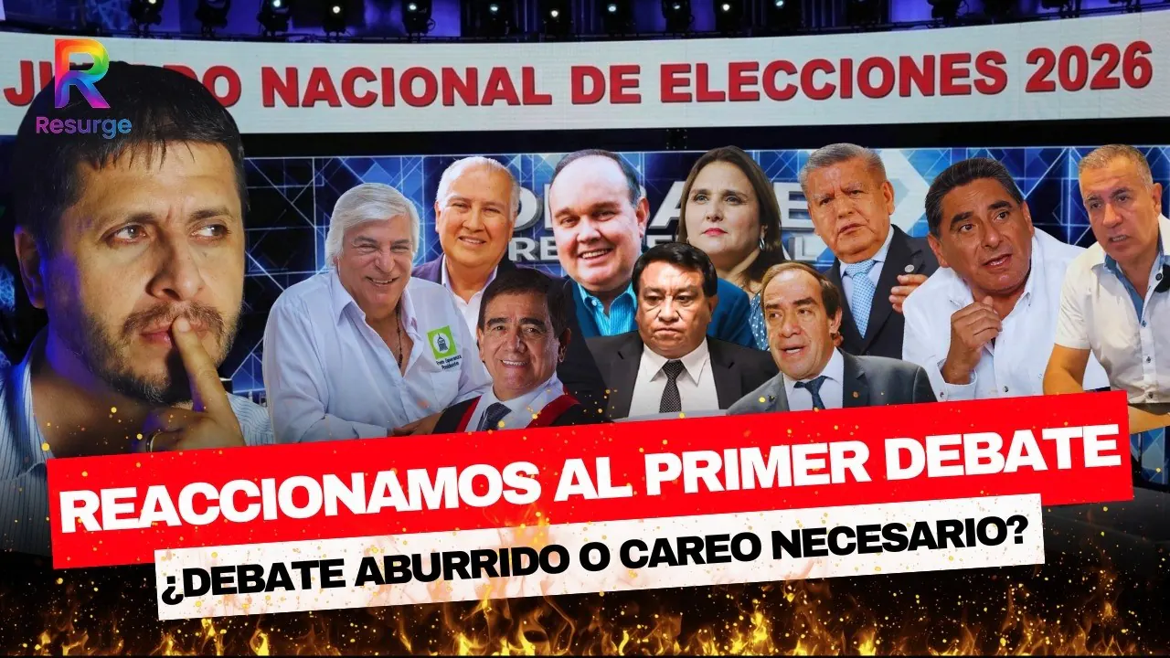 Reproducir: 🔥PRIMER DEBATE PRESIDENCIAL DEL JNE: PORKY, LÓPEZ CHAU Y GROZO CARA A CARA