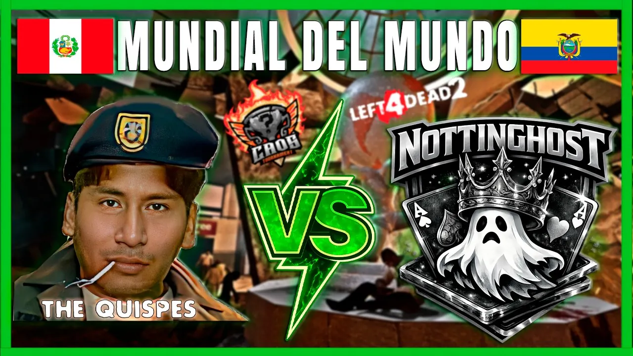 Reproducir: Clasificando Al Mundial De Futbol De L4D2 | Quispes VS Nottinghost | Perú VS Ecuador/MX