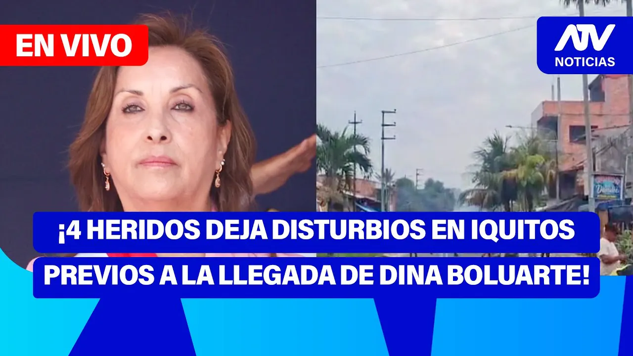Reproducir: De 5 a 7 🎧✨ | DOS POLICIAS Y DOS CIVILES HERIDOS PREVIA LA LLEGADA DE DINA BOLUARTE A IQUITOS - ATV+