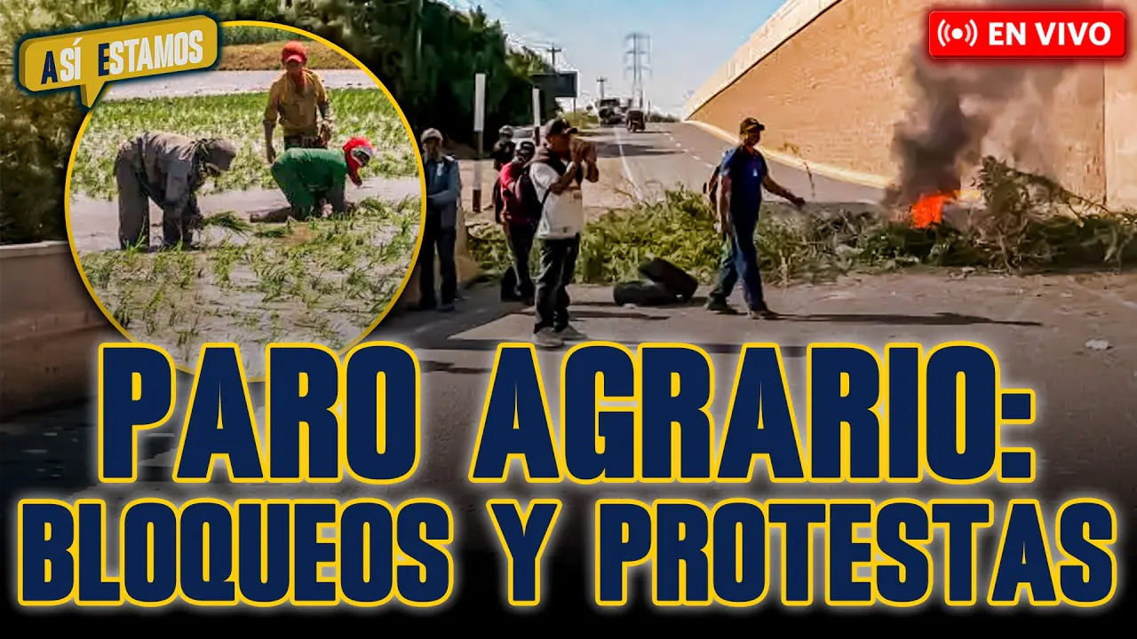 Reproducir: 🔴 #ENVIVO | MÁS DE 20 000 AGRICULTORES ACATAN PARO CON BLOQUEO DE VÍAS #ASÍESTAMOS