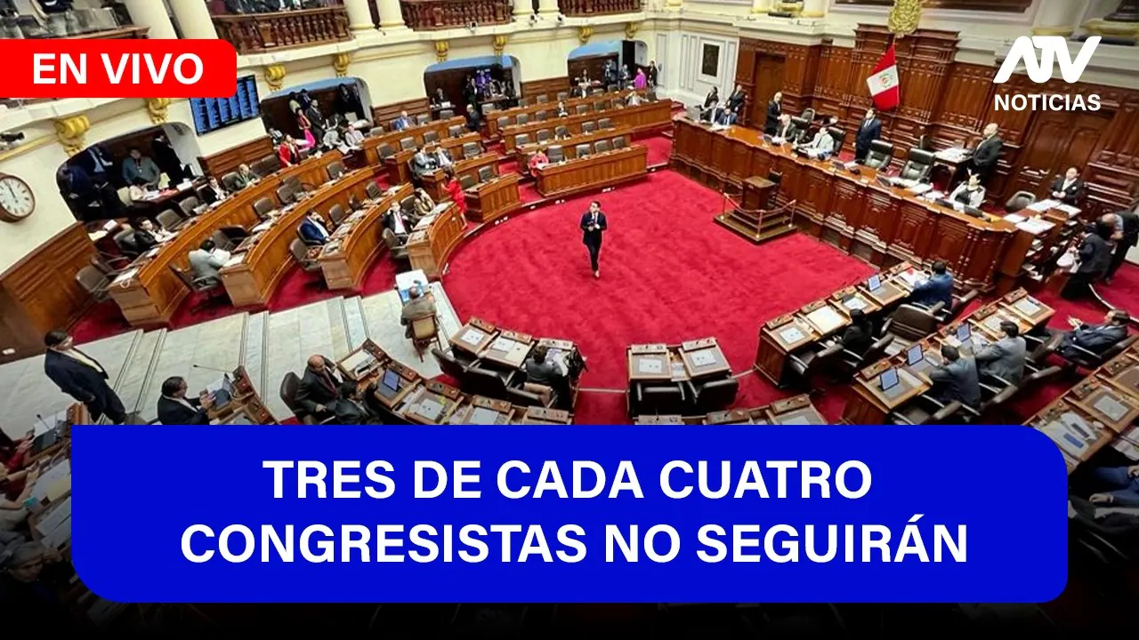 Reproducir: Fe de Erratas: TRES DE CADA CUATRO CONGRESISTAS NO SEGUIRÁN EN EL PARLAMENTO BICAMERAL - ATV+