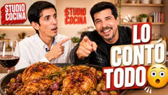 EL FLACO GRANDA LO CONTÓ TODO... ENTRE COPAS Y POLLO AL VINO | Studio Cocina