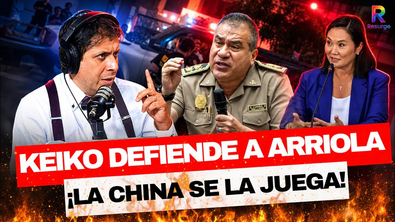 Reproducir: KEIKO SE LA JUEGA POR ARRIOLA 🚨